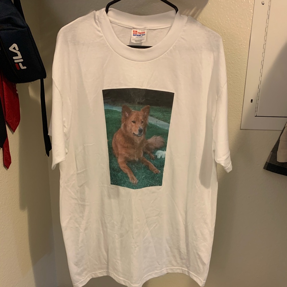 Single Stitched Hanes Short Sleeve Large